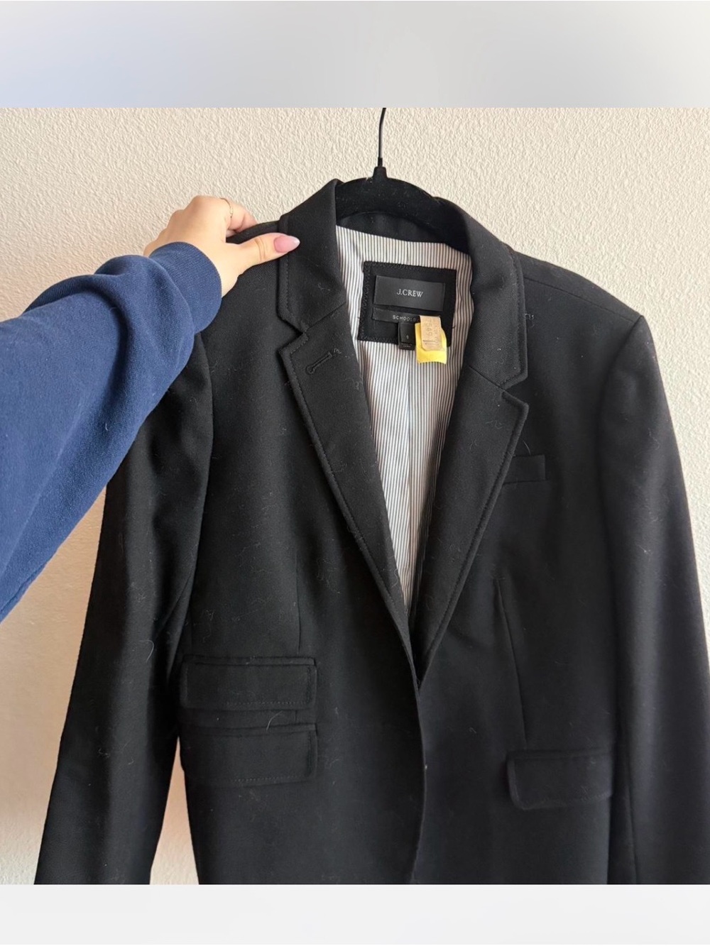 J. Crew Black womens Single-Breasted Blazerw